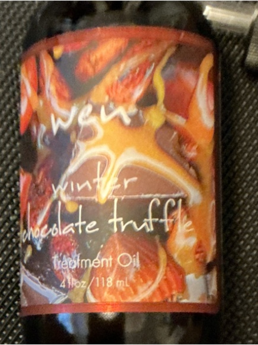 NWT WEN WINTER CHOCOLATE TRUFFLE Nourishing Hair & Body Oil - Black Bottle